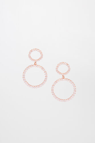 Rose Gold Brass Earring, , image 1